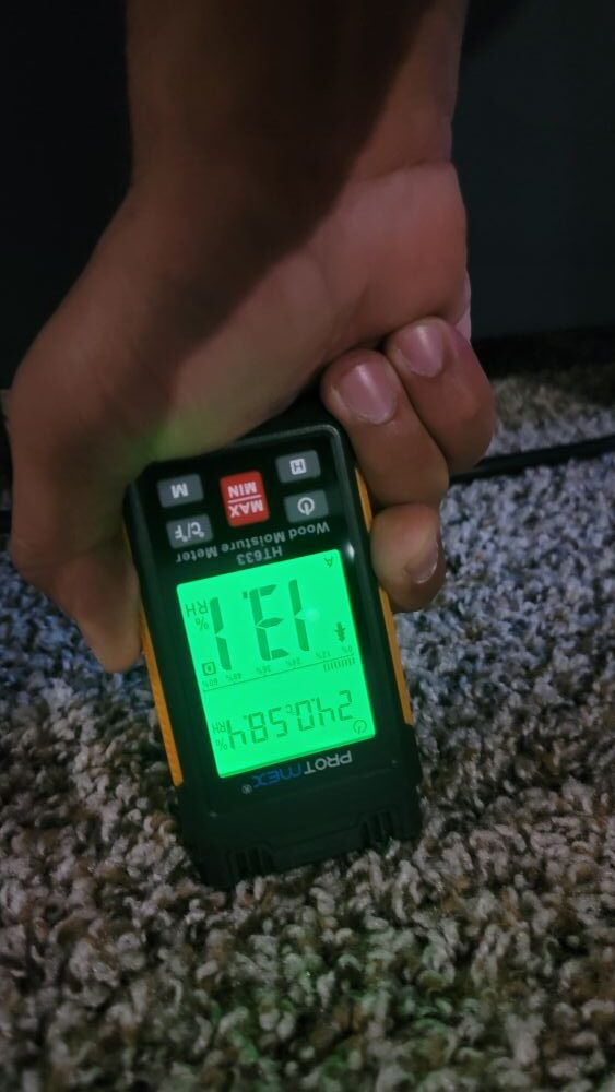 Humidity check water damage restoration near me